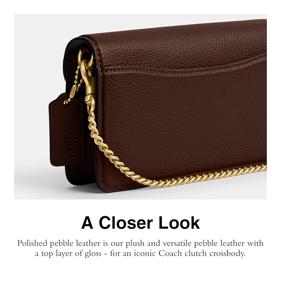 COACH Tabby Wristlet, B4/Maple: Handbags: Amazon.com